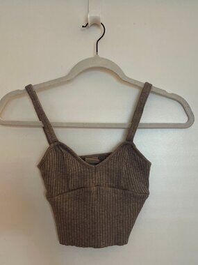 H&M Cropped Tank Top